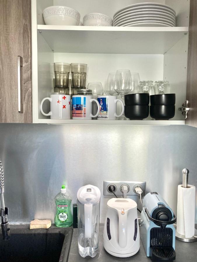 Nice West Cosy Flat Balcony, Near Airport, Train, Beach, Public Transport, Supermarket, Comfortable And Well Equipped 아파트 외부 사진
