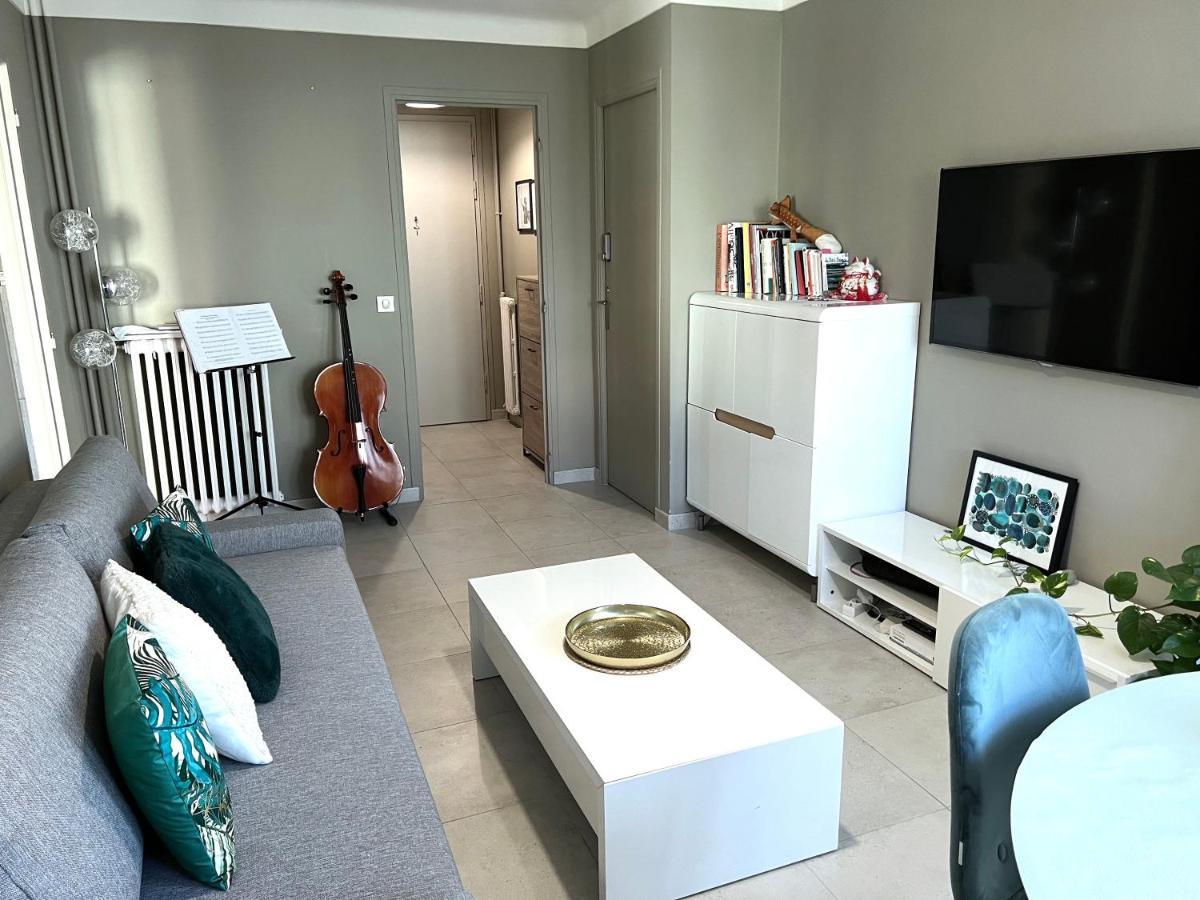 Nice West Cosy Flat Balcony, Near Airport, Train, Beach, Public Transport, Supermarket, Comfortable And Well Equipped 아파트 외부 사진